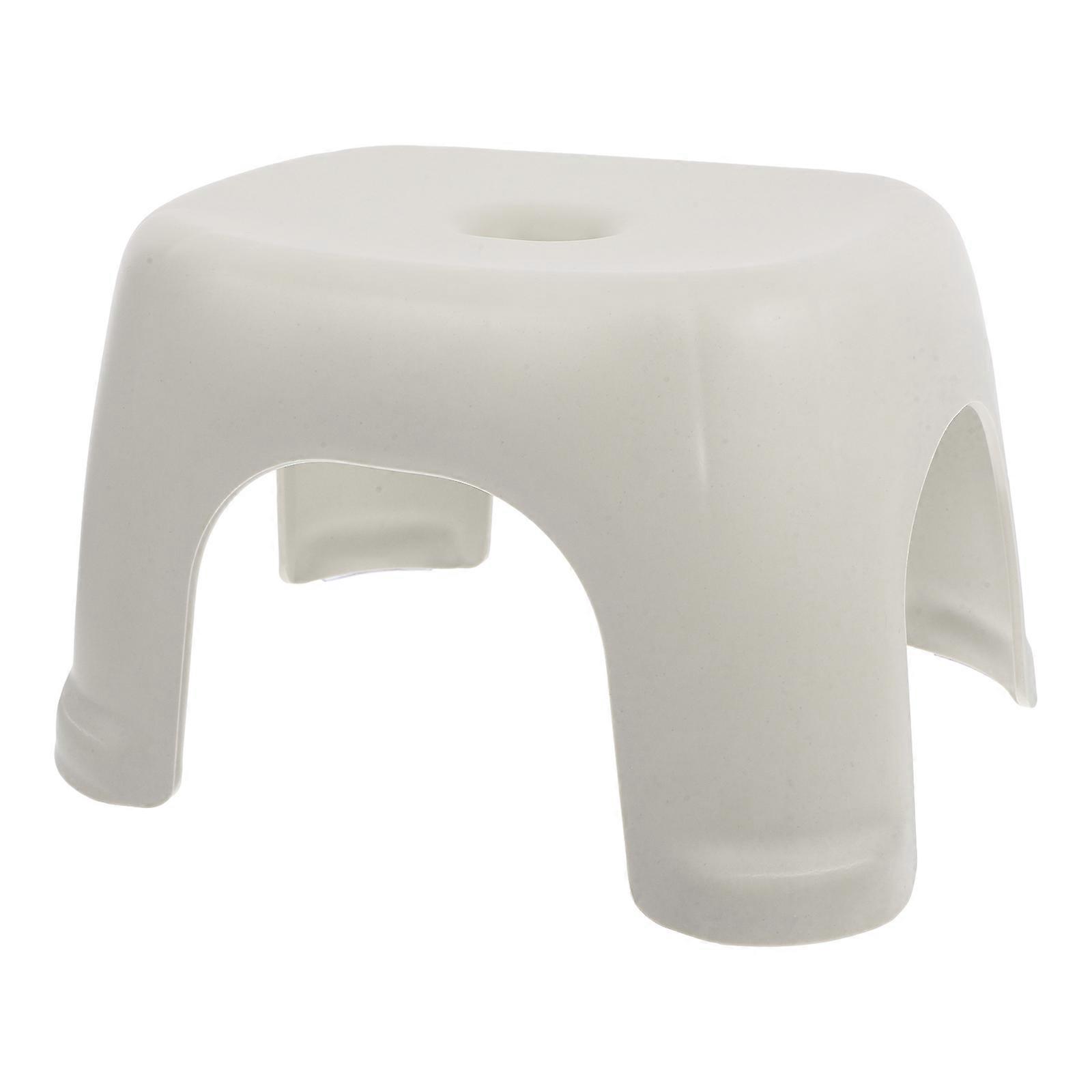 Bathroom Stool Small Plastic Baby Stool for Home White Multipurpose