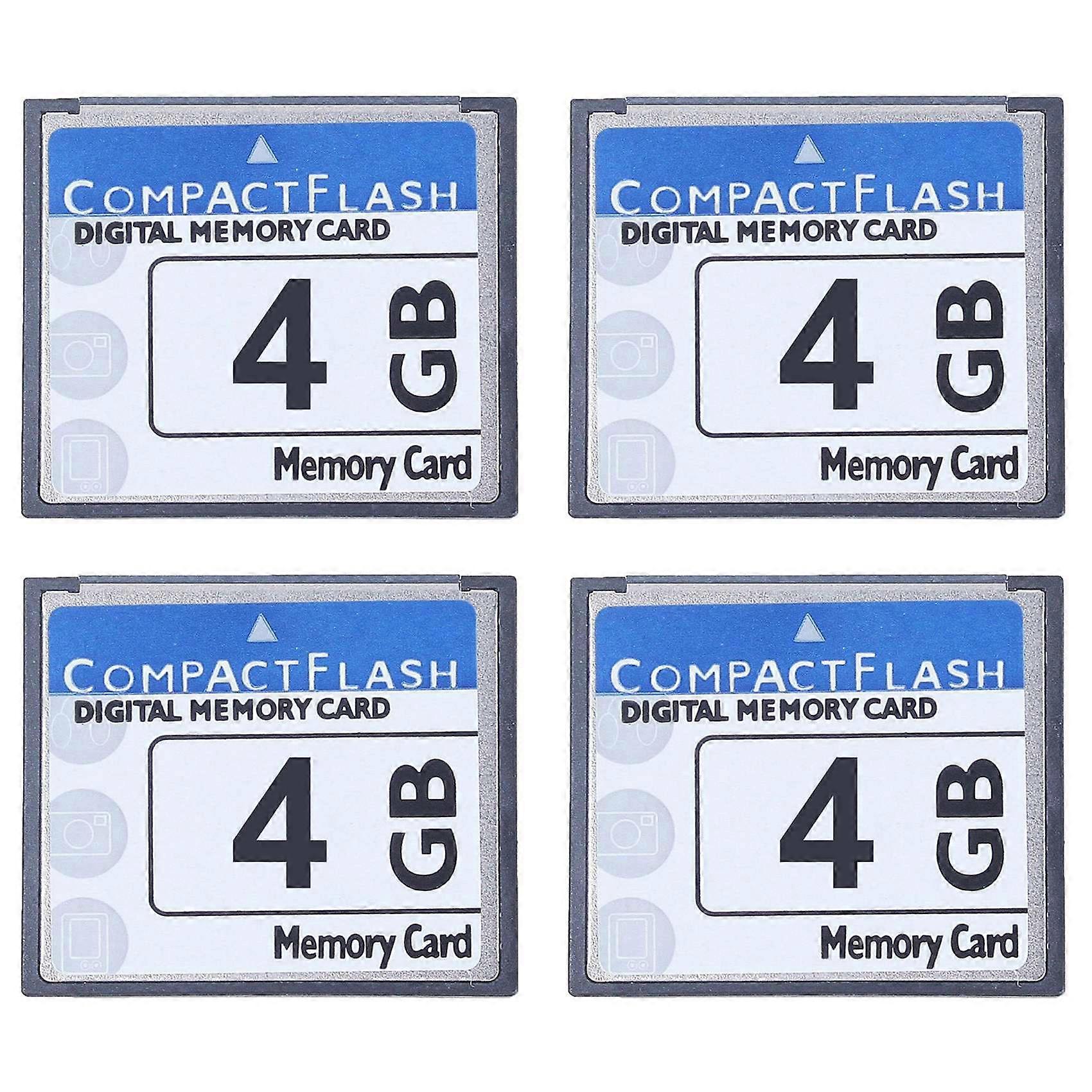4X Professional 4GB Compact Flash Memory Card for Camera, Advertising Machine, Industrial Computer Card