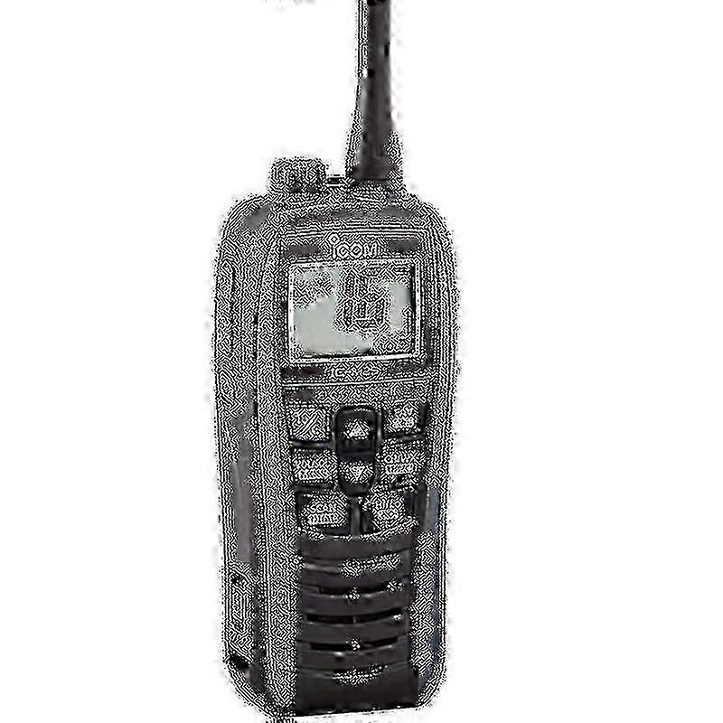 2025 Ic-m25 Marine Vhf Radio - Metallic Gray, Lightweight, Floating Amp; Handheld _q1