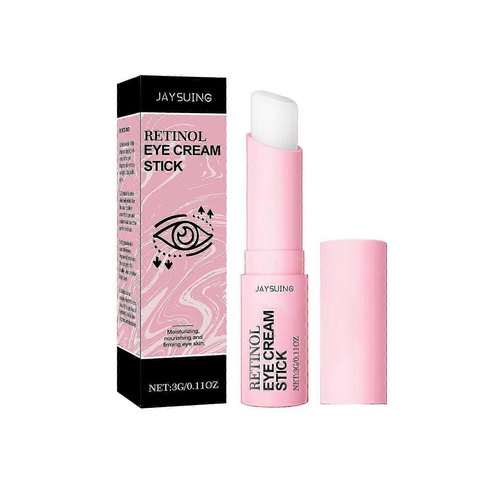 Retinol Eye Cream Stick for Firming  Moisturizing  AntiAging, Wrinkle Reduction, Nourishing Avocado  Vitamin C, Lightweight  Portable for Youthful