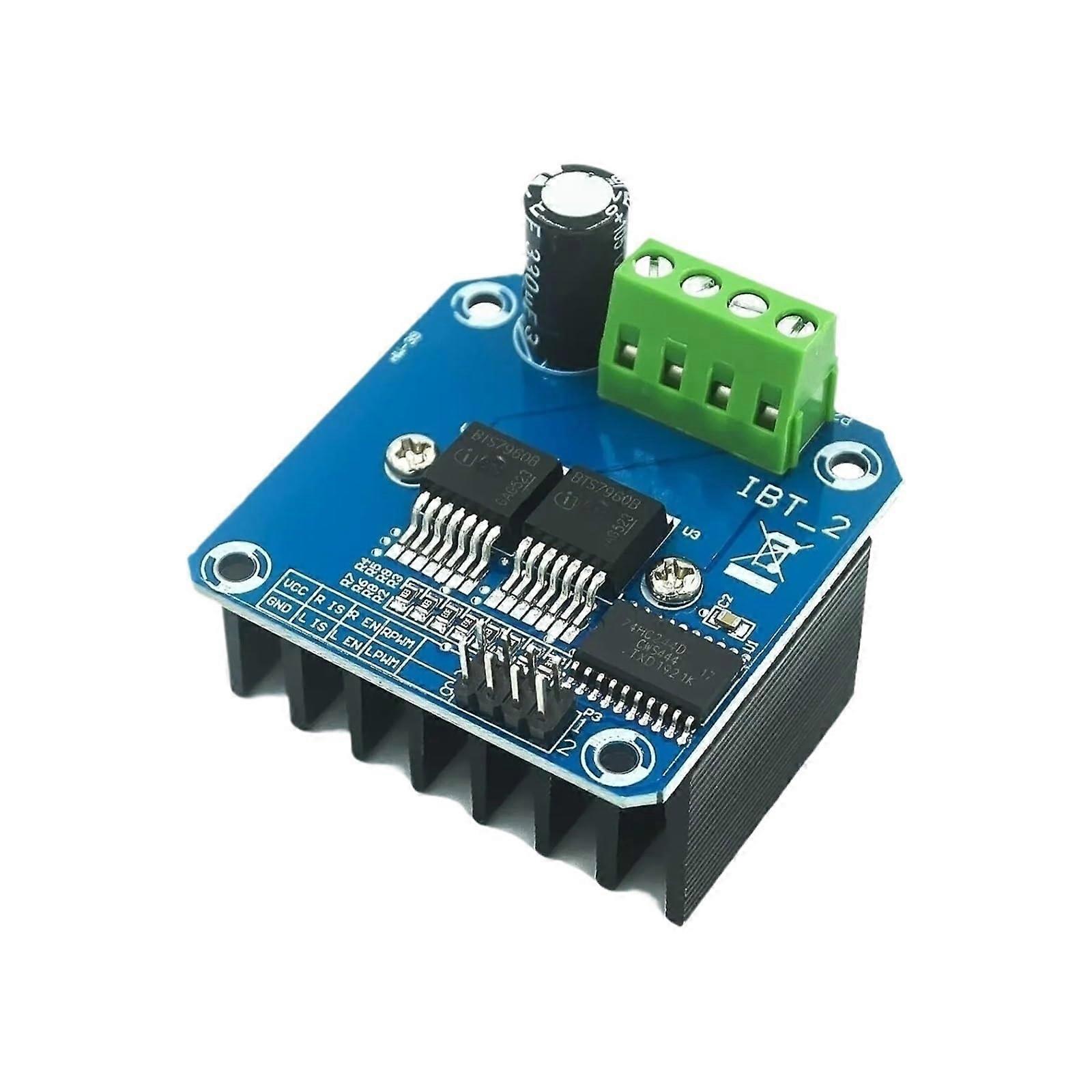 5 Pcs 43A  Power HBridge Motor Driver Module for Smart Car and Robotics Applications