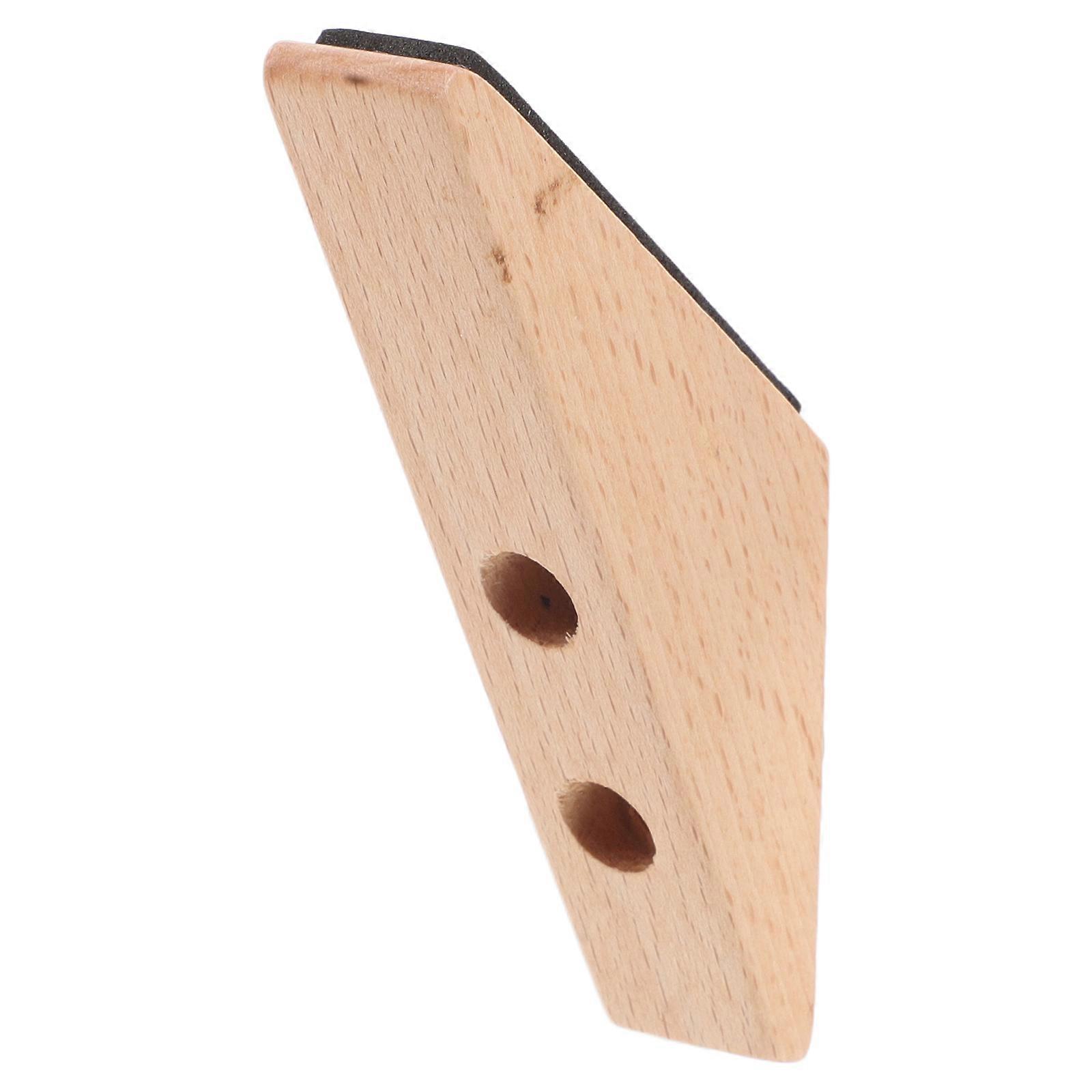 Wall Mounted Guzheng Hanger for Storage Solid Wood Instrument Holder