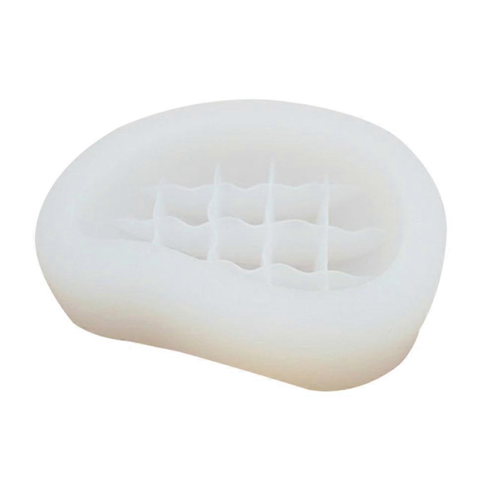 Practical Mango Pulp Silicone Cake Mold for DIY Baking 3Pcs White