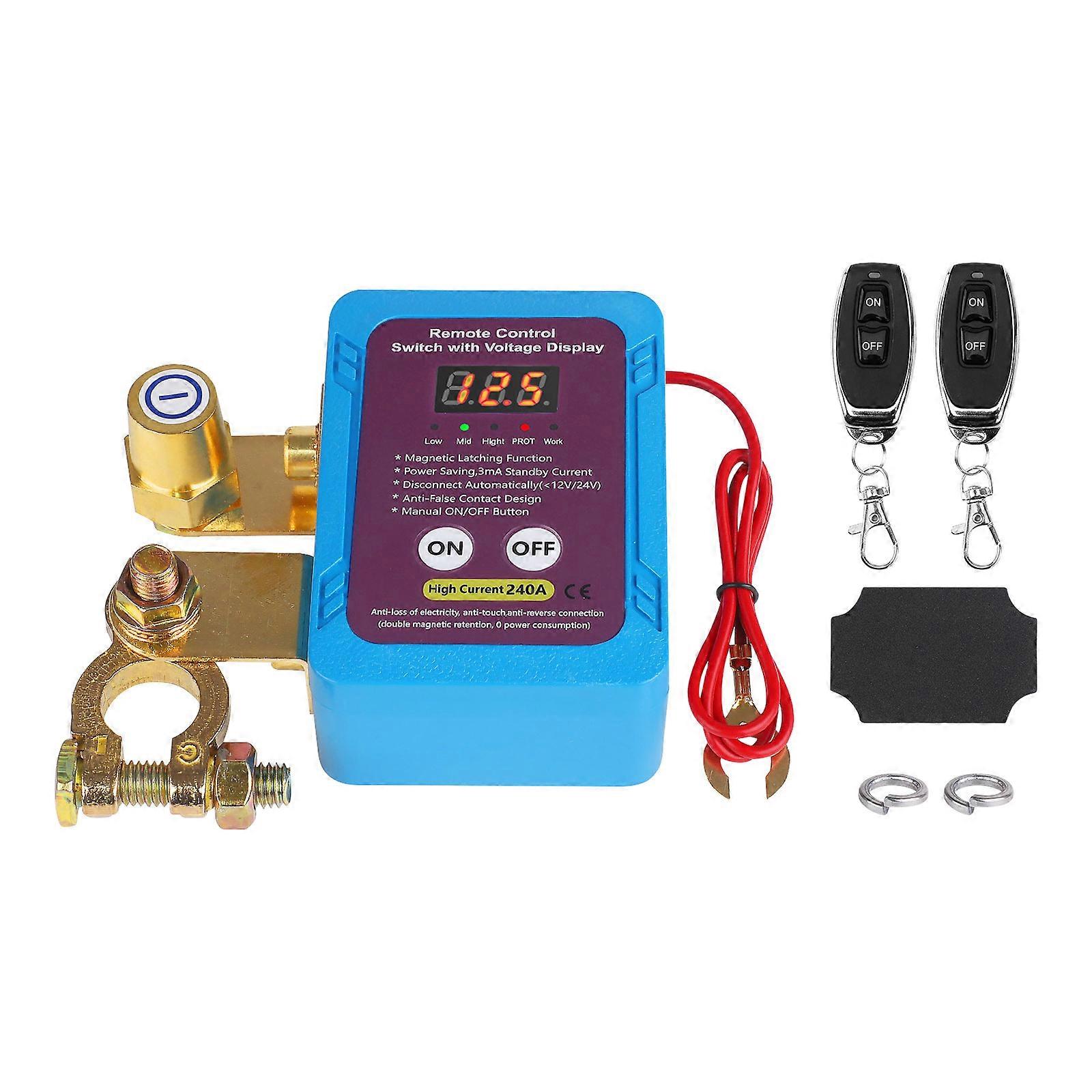 ABS Remote Battery Separate Change LED Screen Potential Observe 12V 24V Global Vehicle Agreement Multicolor