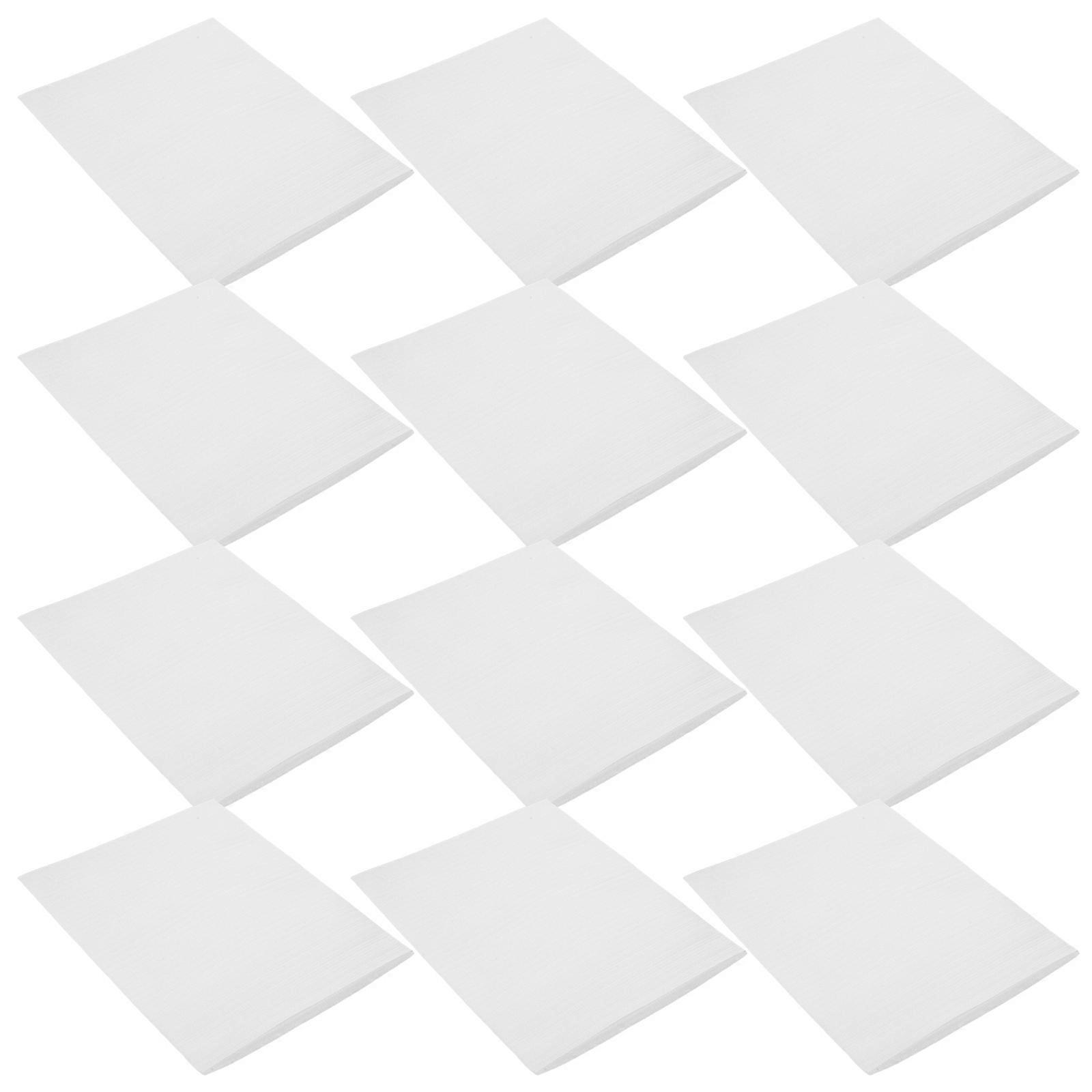 White Foam Sheets for Packaging Cushioning Protection for Fragile Items 100Pcs