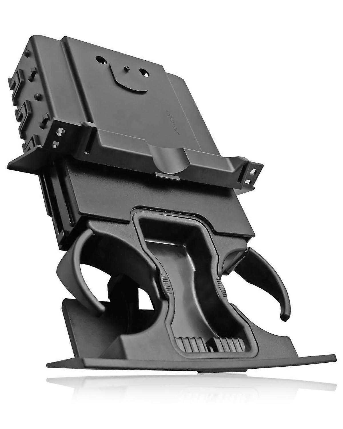 Compatible with Ford F150 2004-2008 Cup Holder Insert Black Anti-Slip Console Replacement