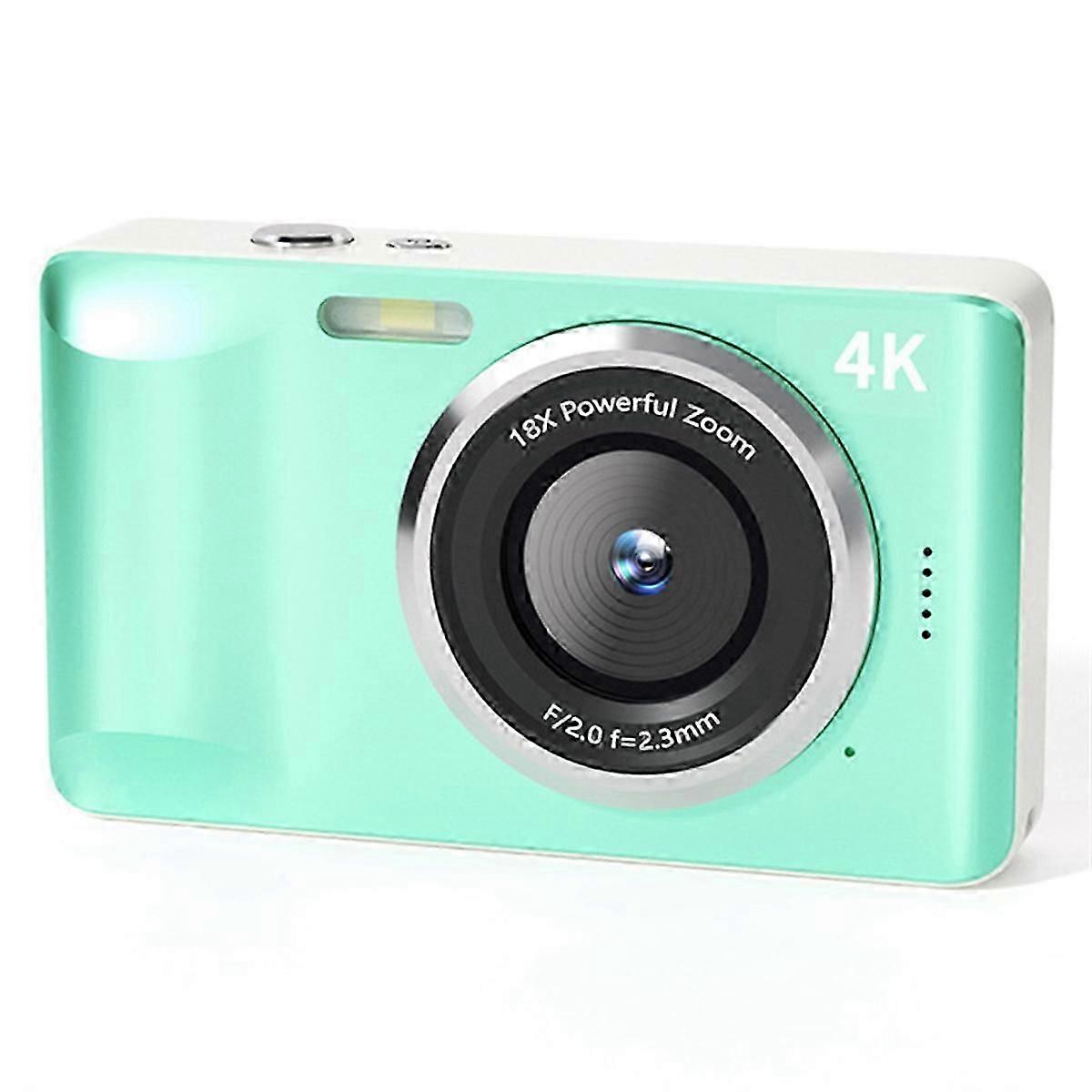 4K Digital Camera for Photography and 18X Digital Zoom Camera