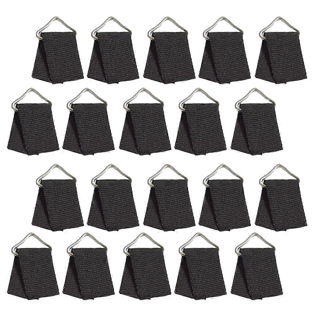 Replaceable Triangle Buckles Portable Trampoline Parts for 40Sets