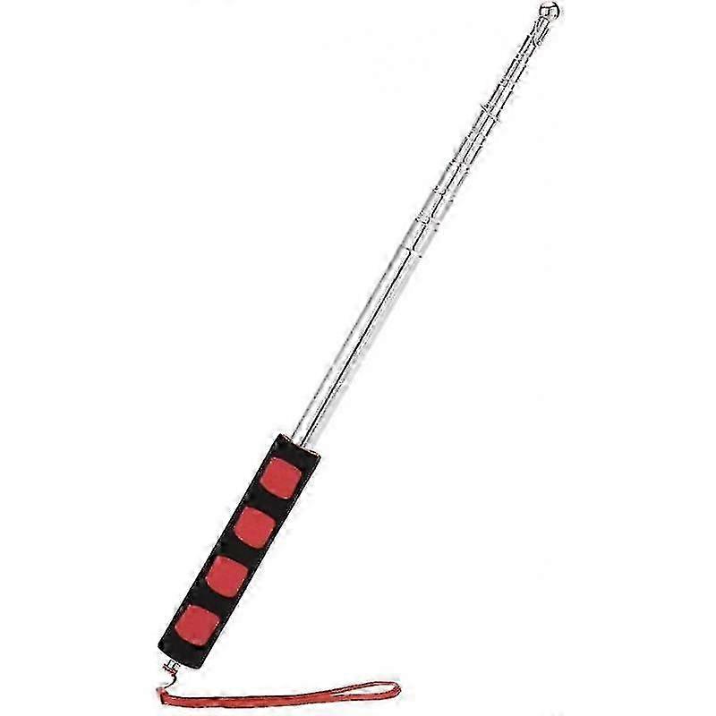25-26 Telescopic flagpole 2 meters with sponge handle, suitable for teachers or tour guides