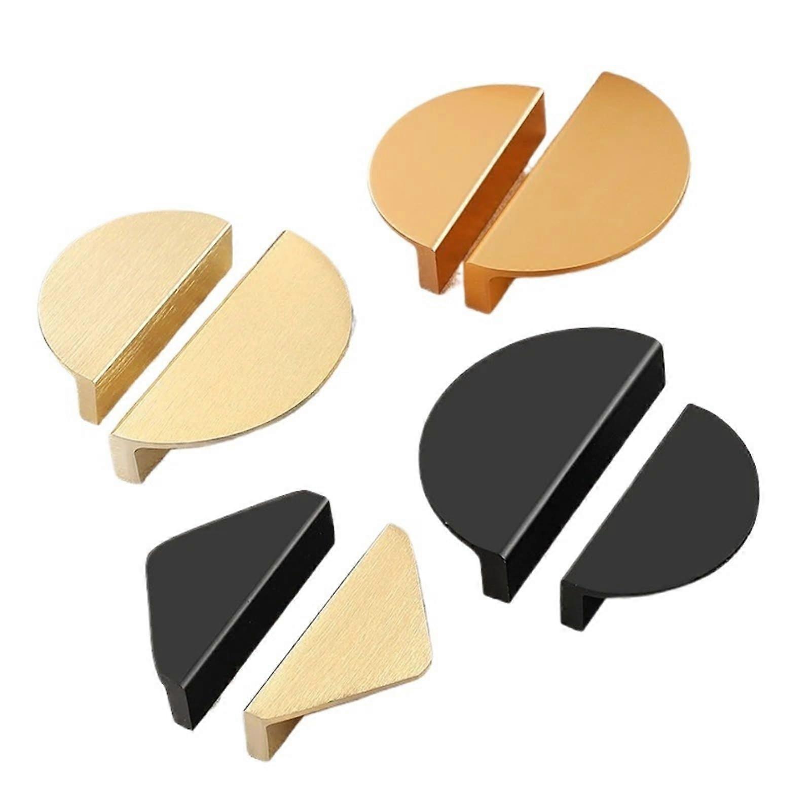 Black Cabinet Handle Small Size for Wardrobe Cupboard Drawer Pull Replacement 1Pcs