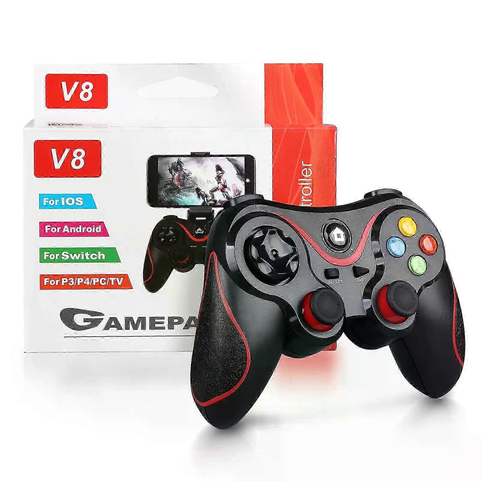 2.4g Bluetooth-compatible Wireless Game Controller Compatible For Android Gamepad Console Pc Joystick Compatible For Ps3/compatible For Ps4/compatib