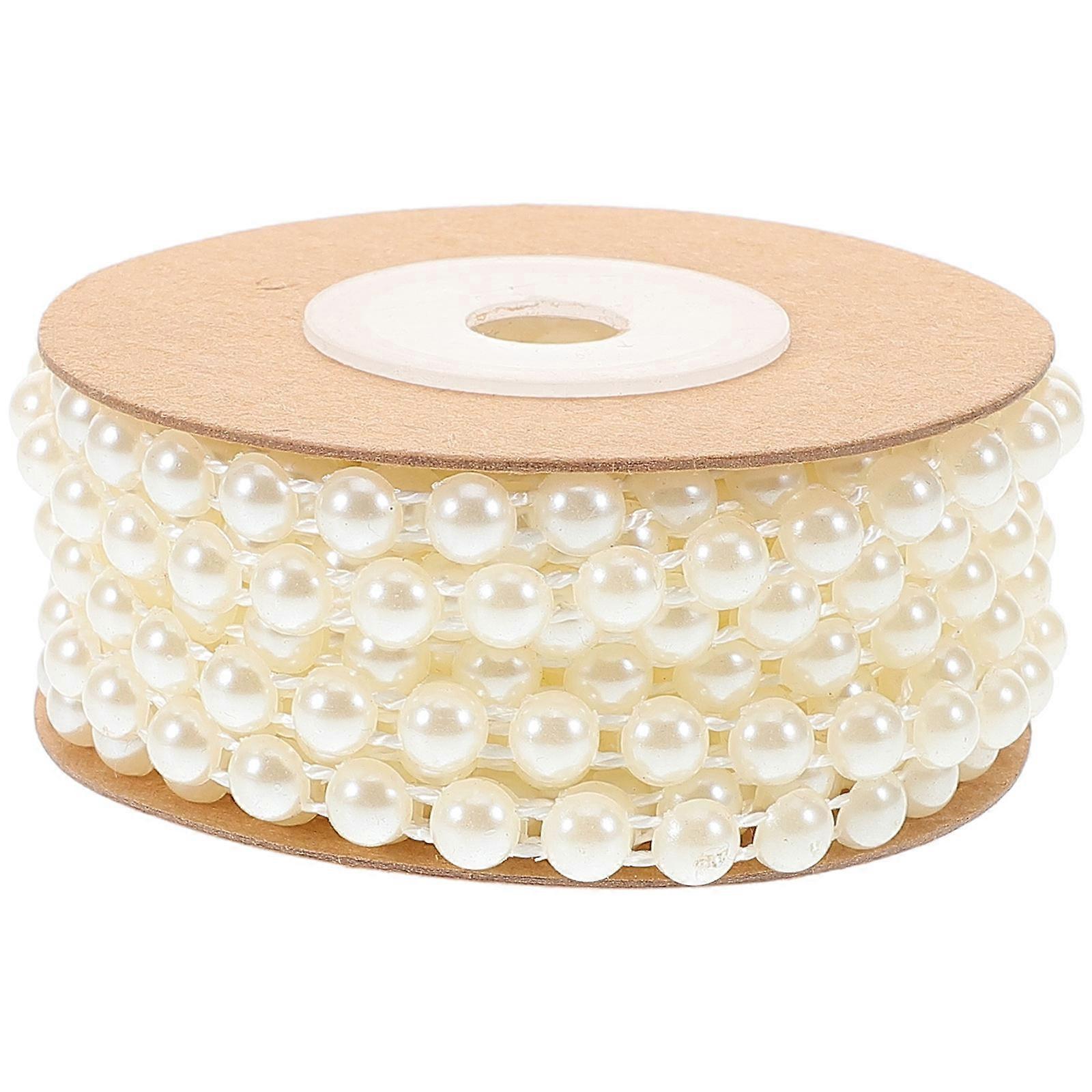 Cotton Line Bead Chain for Creative Jewelry Making Beige