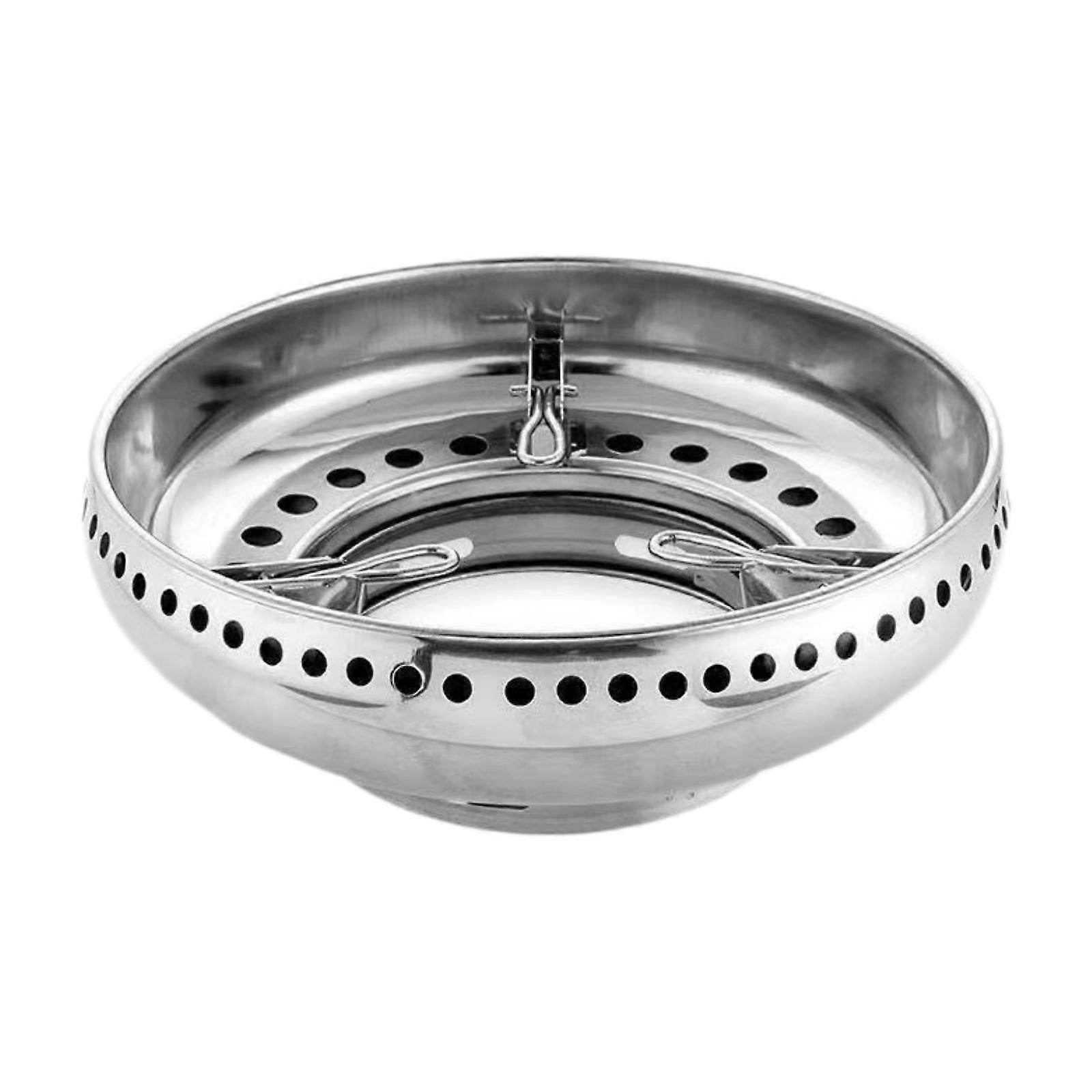 Wok Pan Support Rack Kitchen Pan Rack for Cooktop Range Pan Cam Double Layer