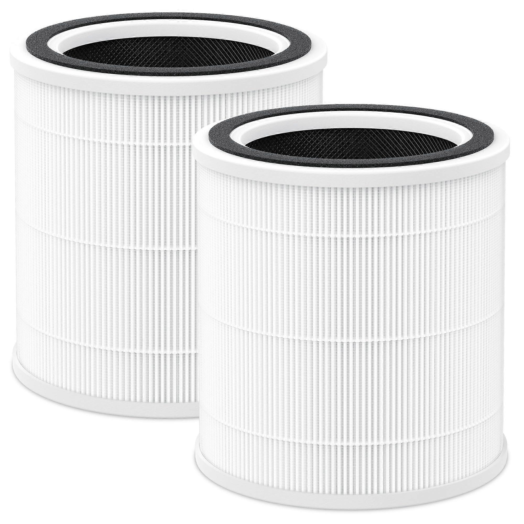 Air Purifier Replacement Filter for Purivortex AC400, 3in1 Activated Carbon, Upgraded Odor Control