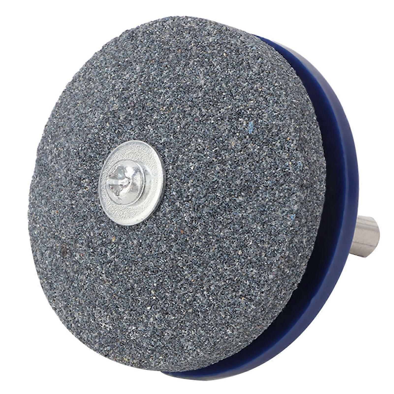 Lawn Mower Blade Sharpener with Corundum, Fast DrillCompatible Sharpening Tool for Tractors