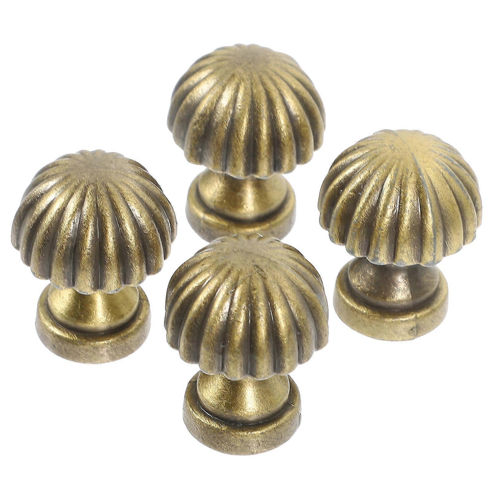 Lamp Finials Lamp Decor for Decor 4Pcs Golden Metal Finial Replacement Knobs