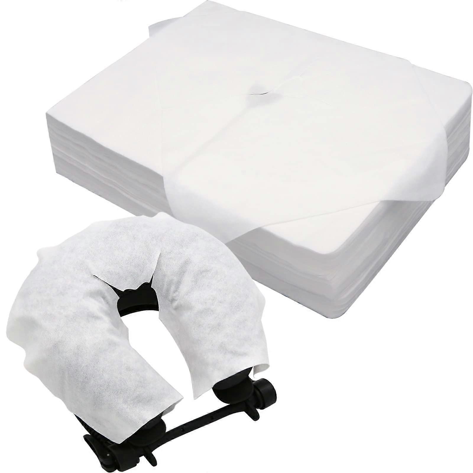 Disposable Massage Table Face Cradle Covers 300 Pack Soft Cotton Hygienic Spa Bed Sheets Large