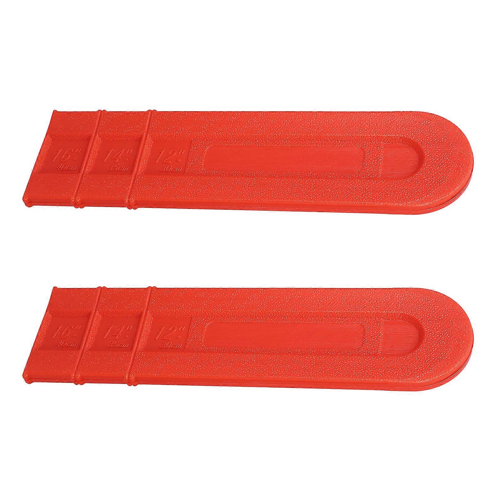 Chainsaw Bar Cover for Guard Function 10Pcs Orange Pe Plastic Accessories