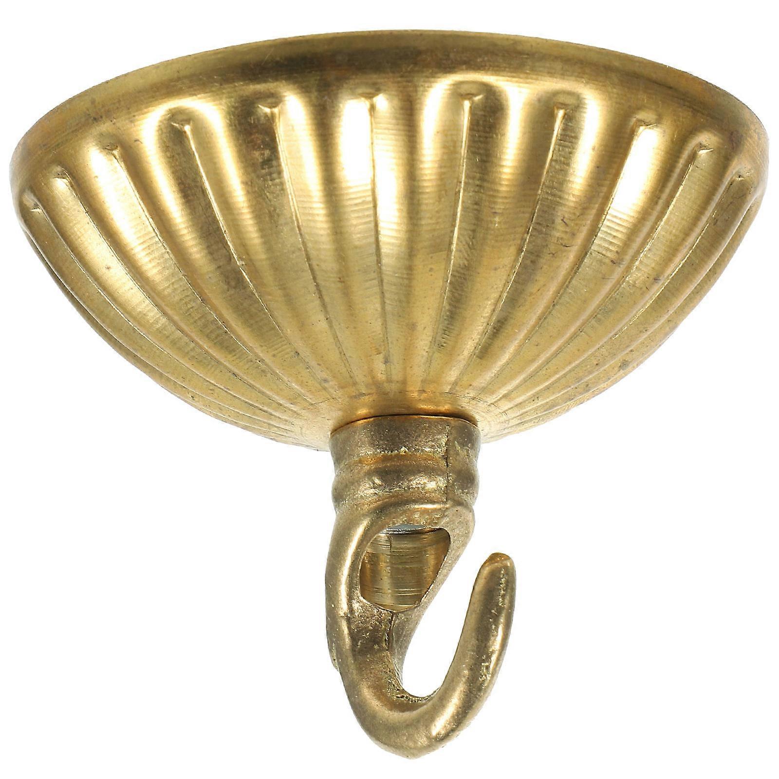 Copper Chandelier Hook Plate Ceiling Light Fixture for Hanging Use