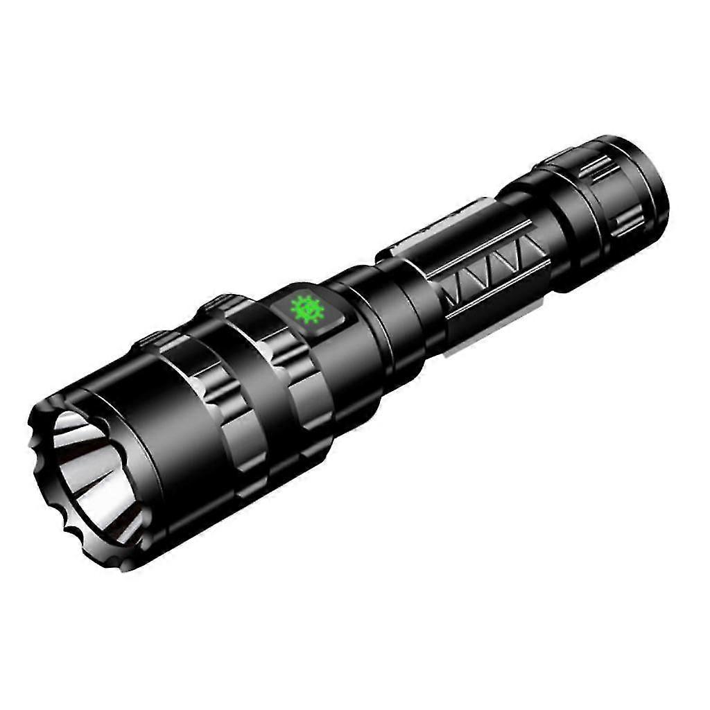 25-26 Super Bright Flashlight Torch Rechargeable LED Torch USB White Light