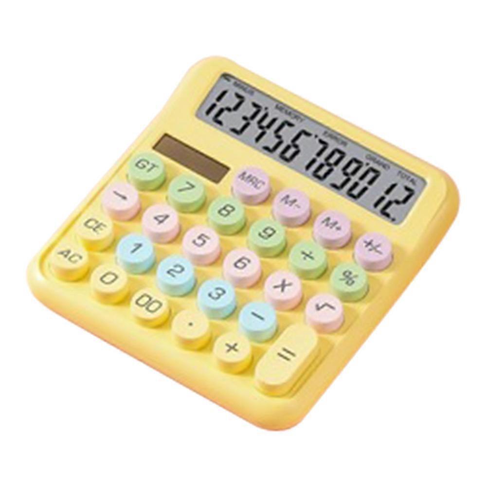 Candy-Colored Desktop Calculator for Office & School, B