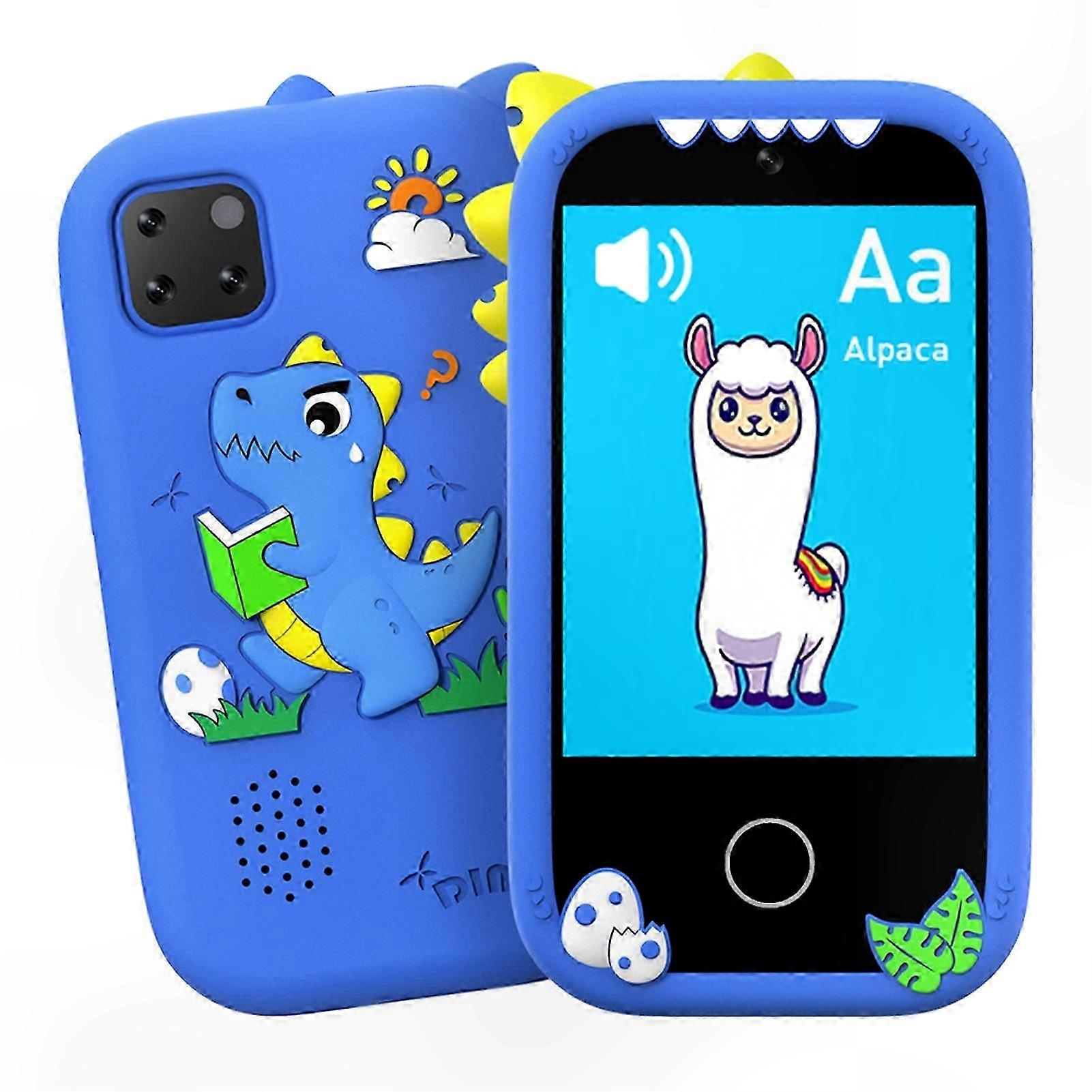 Dual Camera Touchscreen Kids Phone with Eonal Games and Learning Features for Children