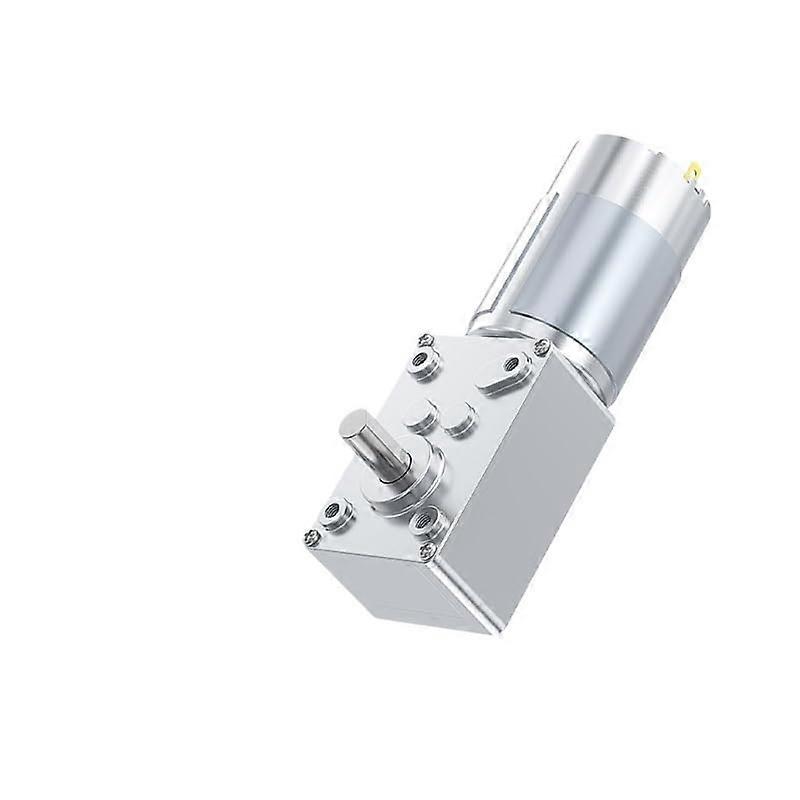 12V DC Worm Gear Motor with Bracket 470RPM Turbo Reducer  Torque Forward Reverse Control