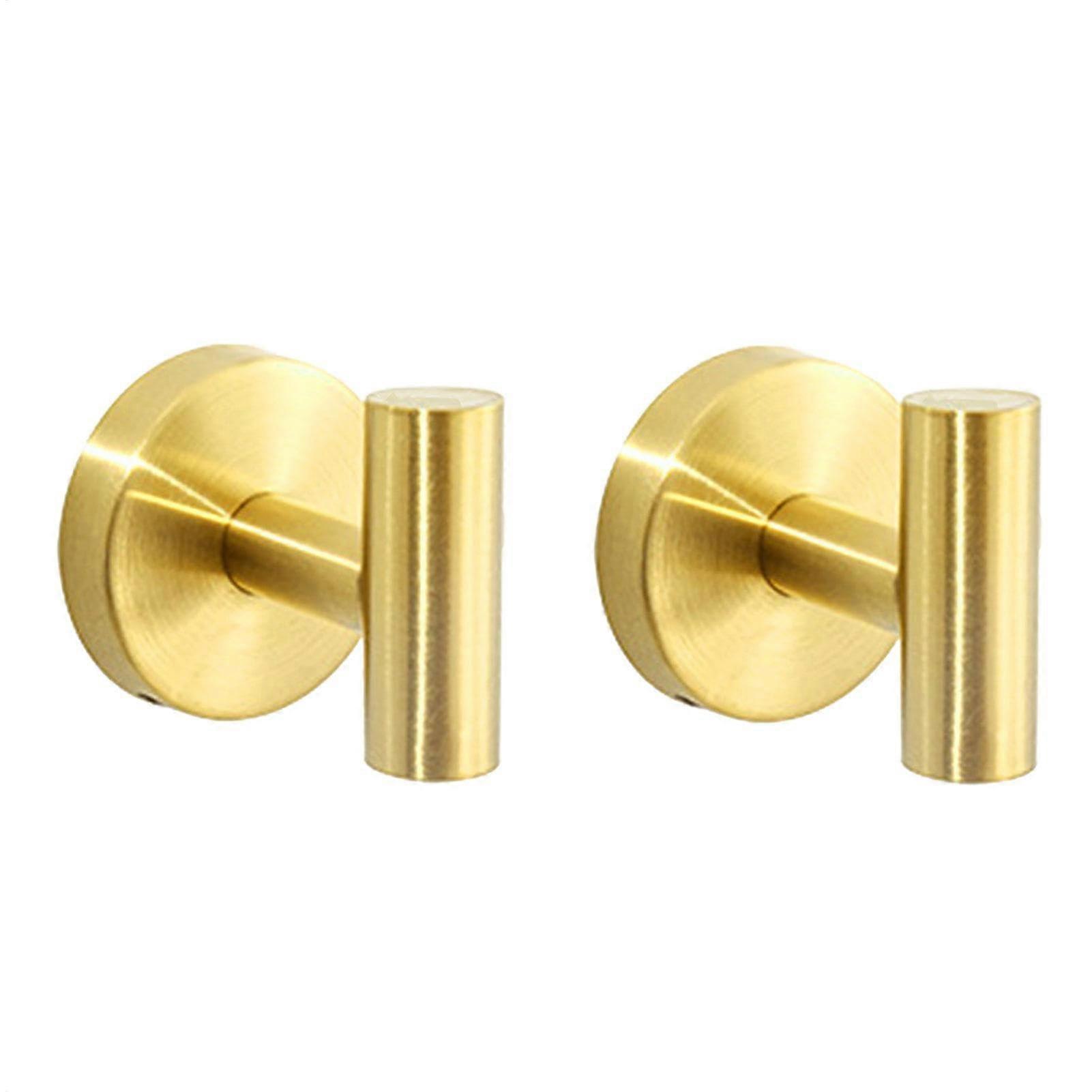 Suction Cup Shower Hooks 2 Pack RustResistant Stainless Steel NoDrill Removable Bathroom and Kitchen