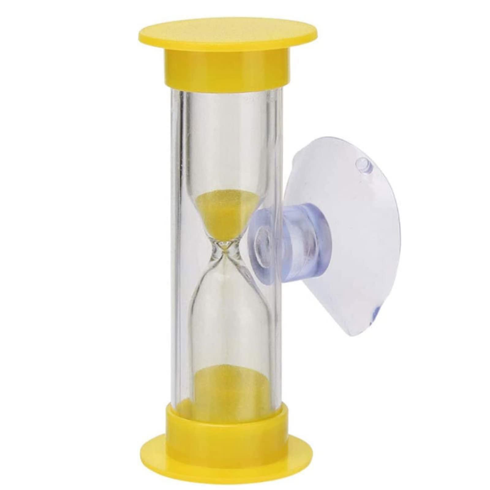 2 Minute Sand Timer for Kids with Bright Colored Sand, Visual Time Management, Handmade Hourglass