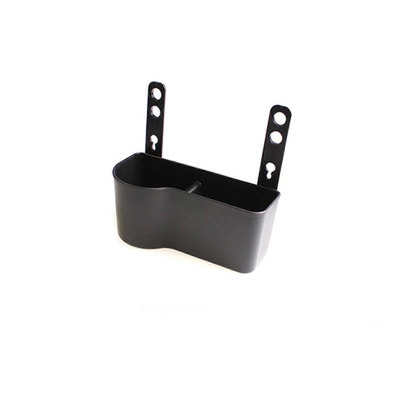 Universal Car Cup Holder with Adjustable Backseat Mount, SpillProof Drink Storage, Black