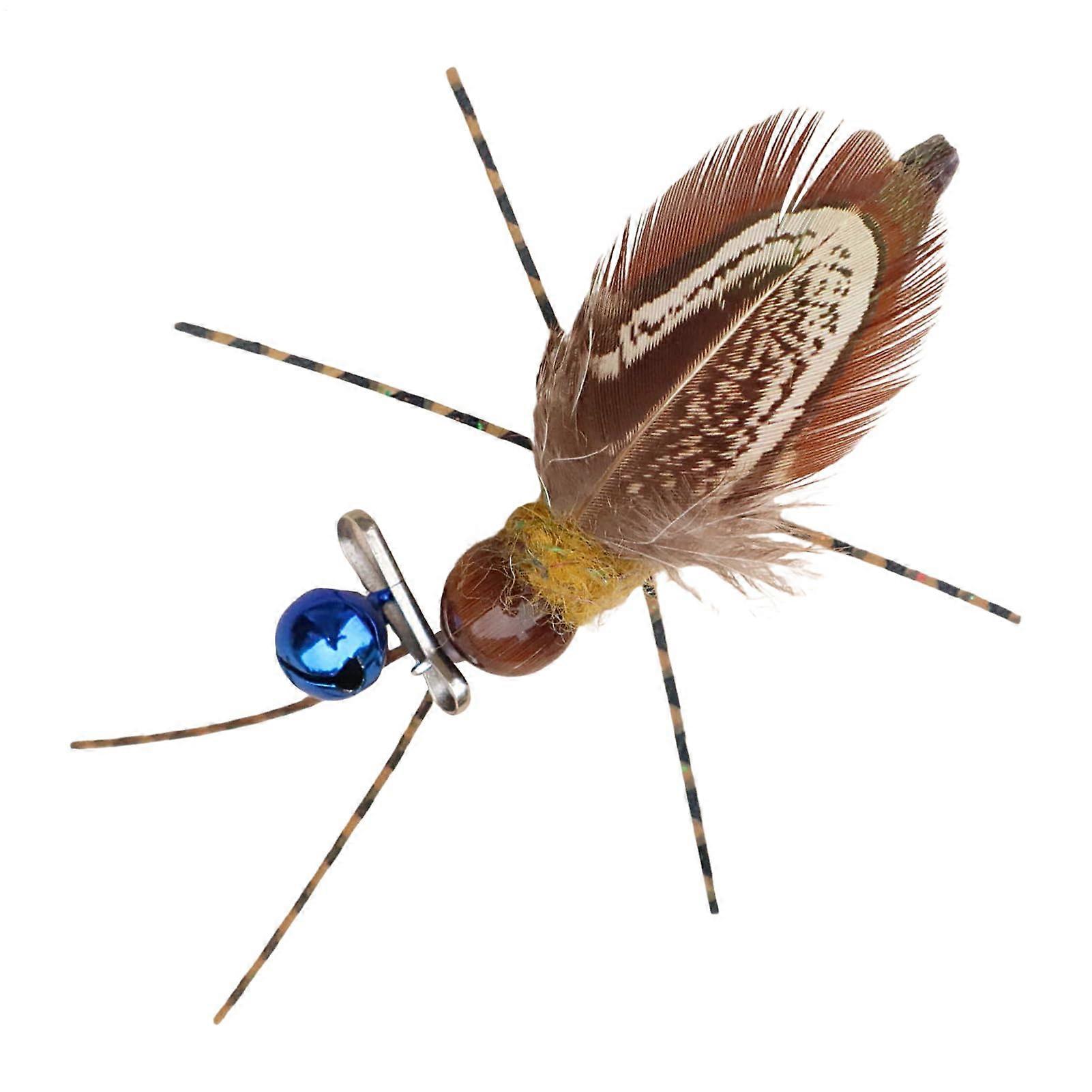 Cat Wand Toy with Firefly Attachment, Interactive Cat Teaser for Indoor Play and Training