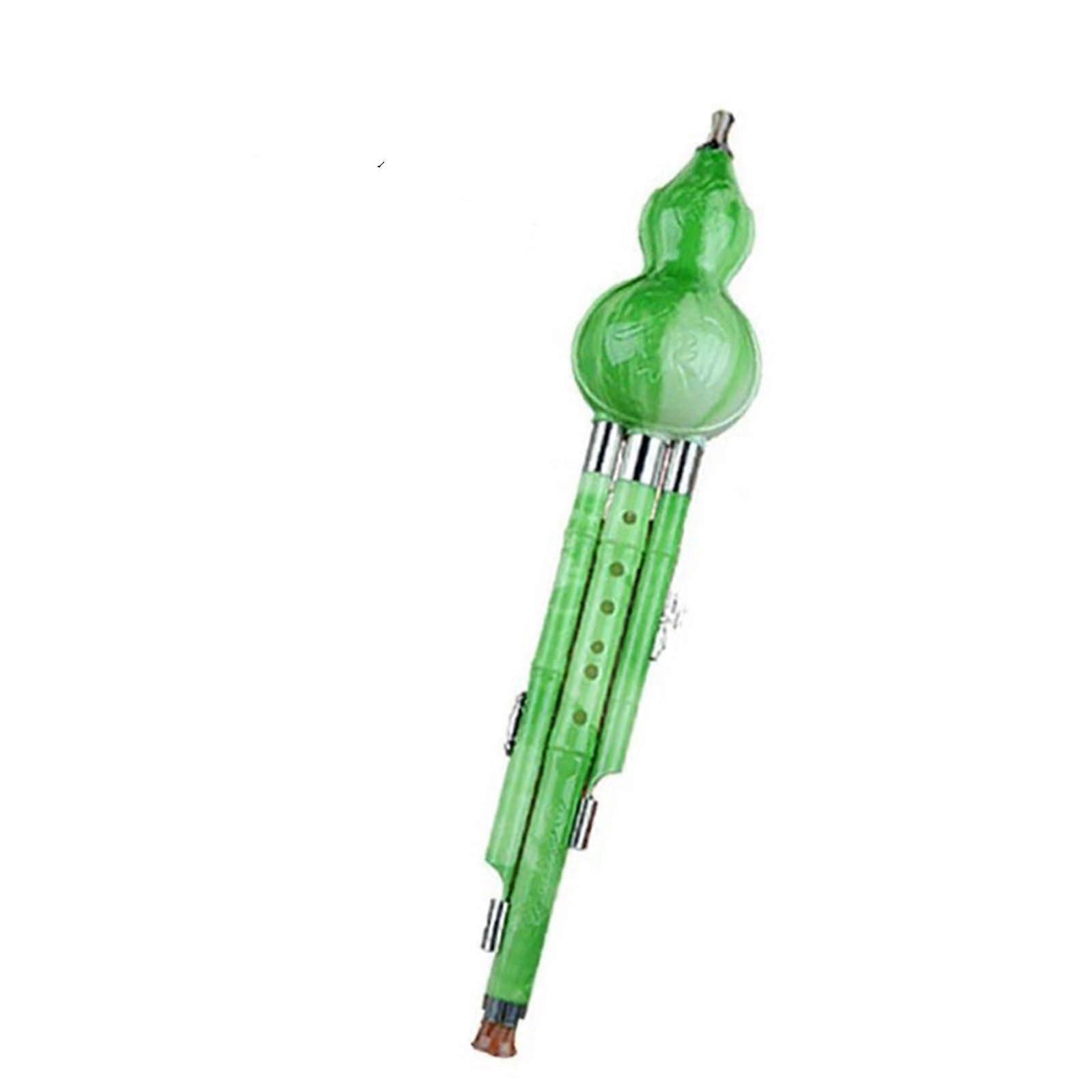 Chinese Hulusi Flute C Key BeginnerFriendly Traditional Gourd Cucurbit Instrument with Case