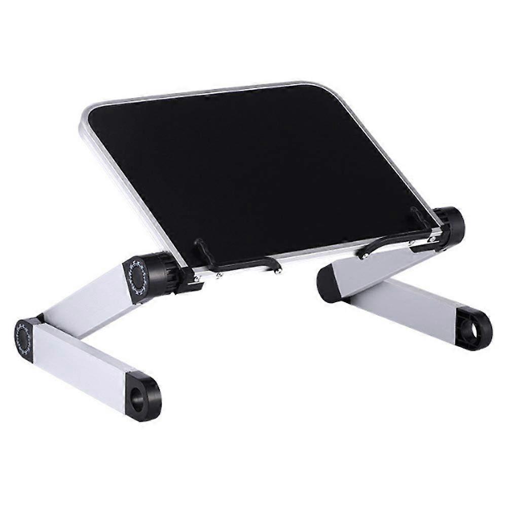 Book Stand Adjustable Reading Holder for Desk with MultiAngle Aluminum Foldable Design Black