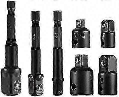 3-Piece Hex Shank Drill Bit Socket Adapter Set for Ratchet Wrenches & Nut Drivers  Edition 0125