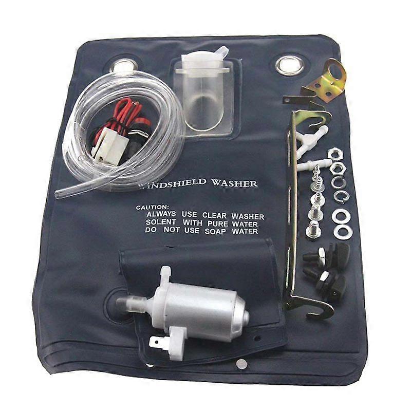 Window Cleaning Windscreen Windshield Washer Auto Washer Pump Bag Kit