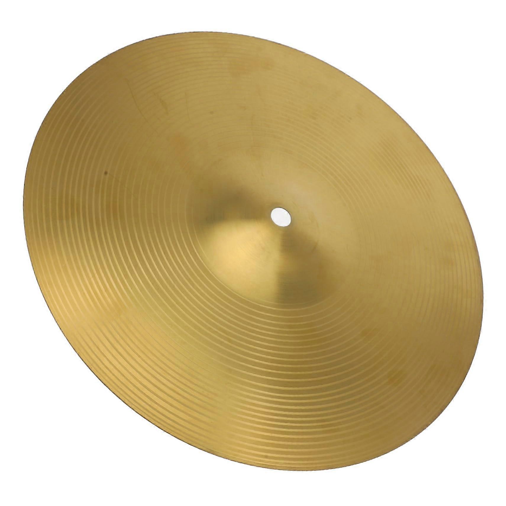 Jazz Drum Cymbal Replacement with Smooth Balanced Tone, Lightweight for Practice and Performance