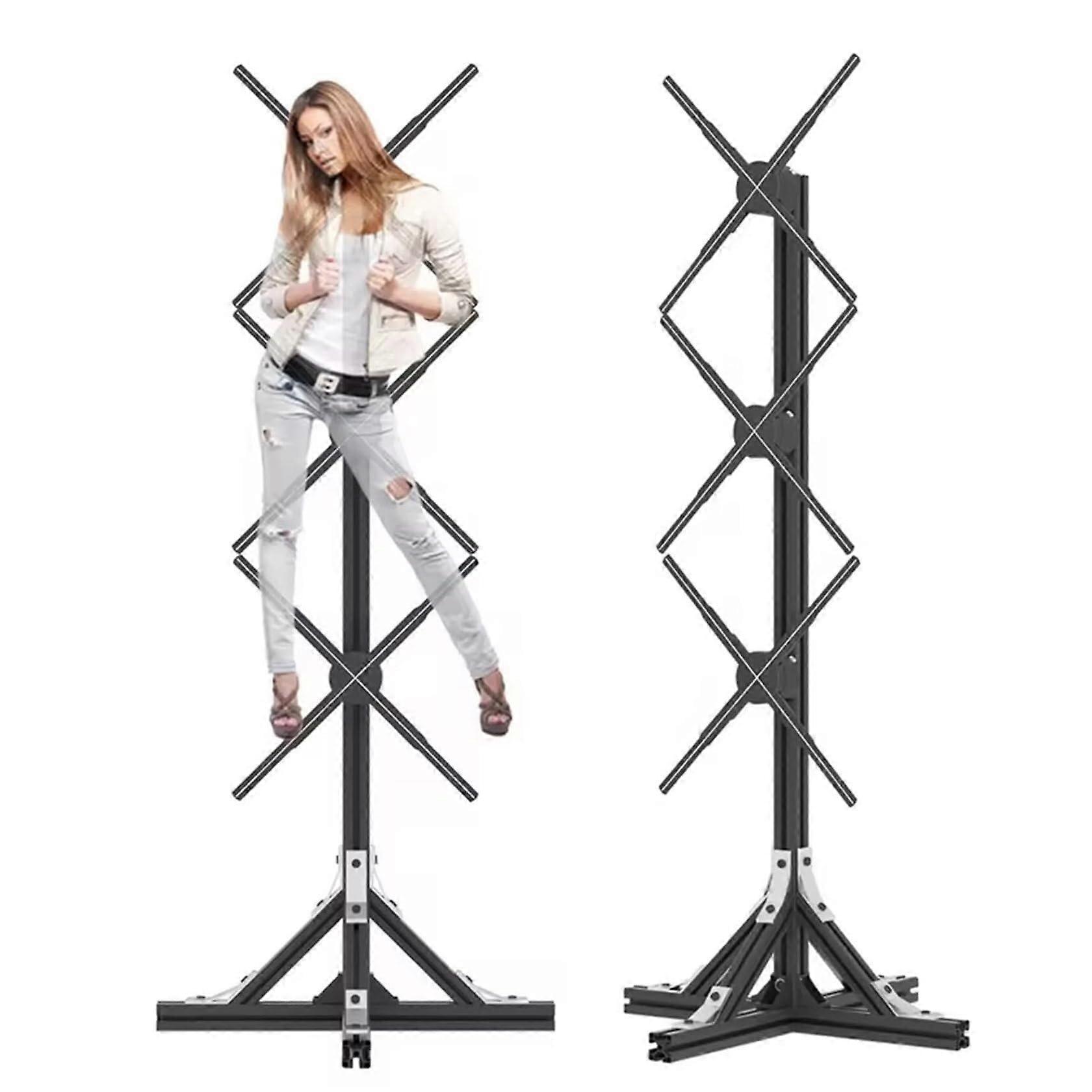 Large 3D Hologram Fan Display with Wireless Content Upload and Brightness LED