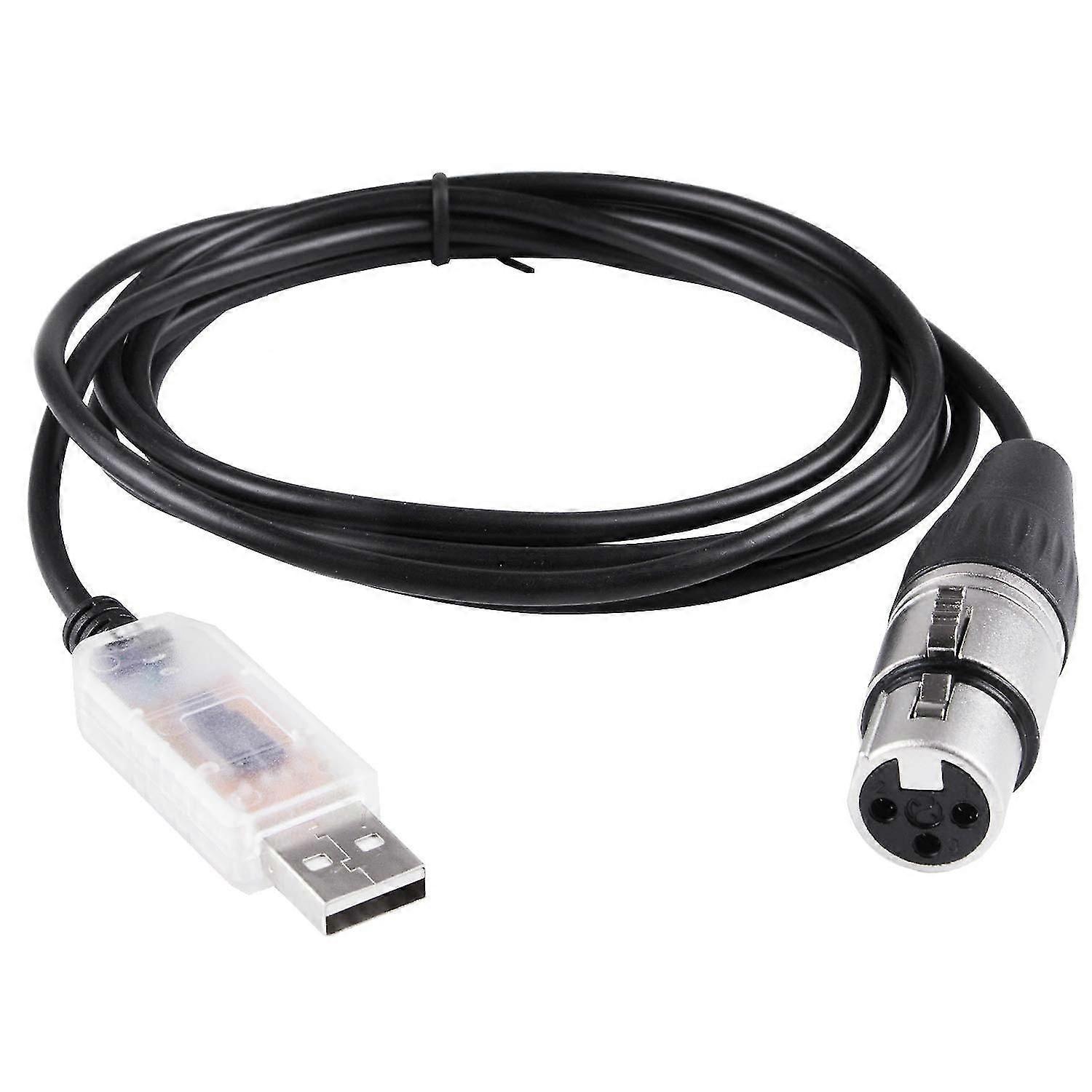 Ft232rl Usb To Rs485 Xlr Adapter Dmx Dmx512 Interface Cable Stage Lighting Controller Cable