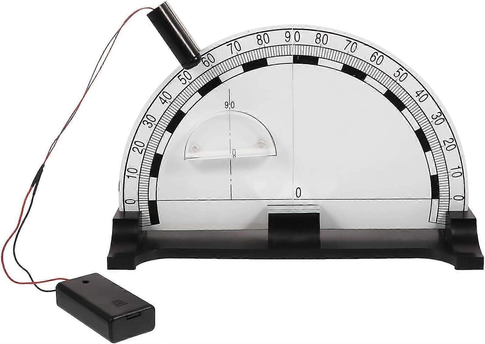 Optics Teaching Kit with Light Reflection and Refraction Demonstrator for Classroom Physics Lab