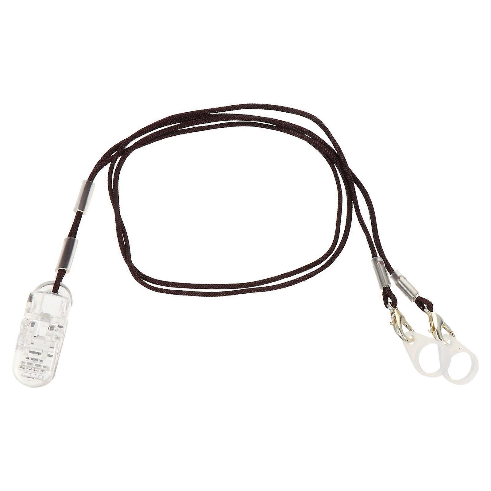 Hearing Aid Cord Bte Strap Protector for Hanging Use Coffee Color