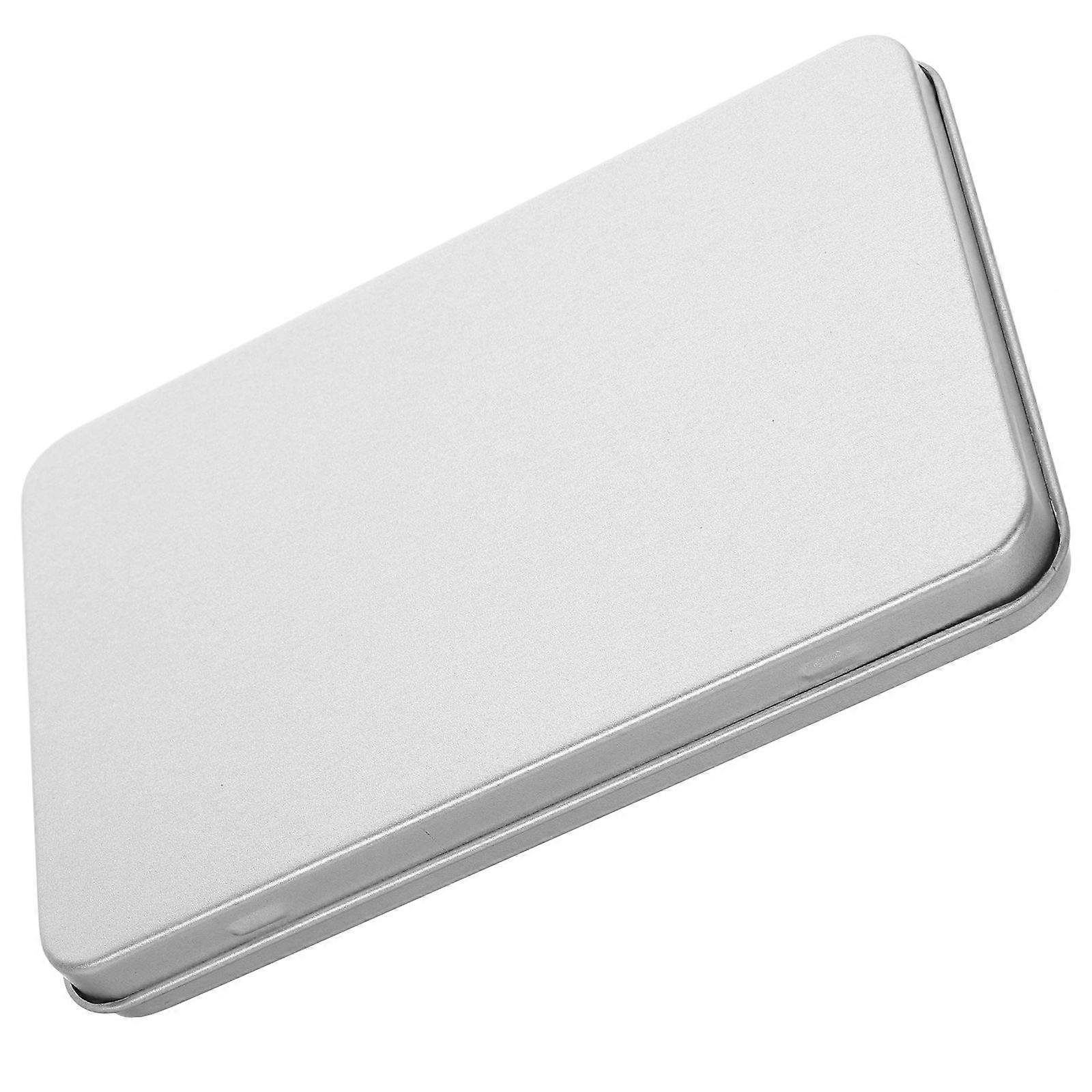 Game Card Box Compact Iron Card Storage Box for 2Pcs Storage