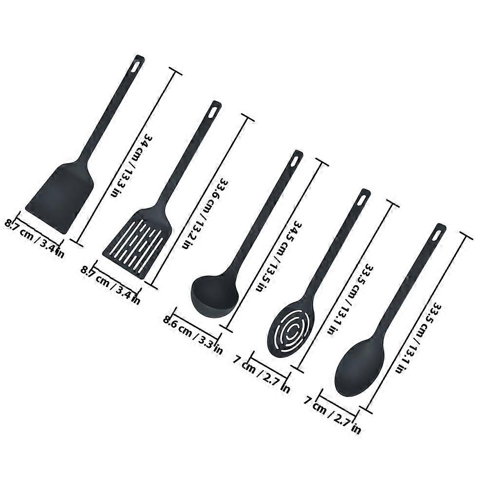 Ergonomic Nylon Kitchenware Set for Cooking Spoon and Turner 1Set