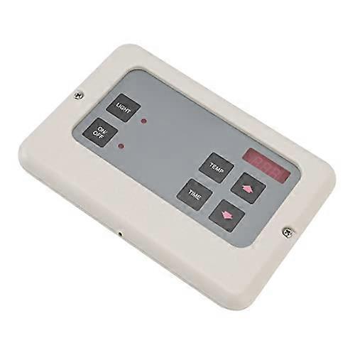 Sauna Heater Controller with Precise Temperature Control and 12H Timer for 327KW Units White