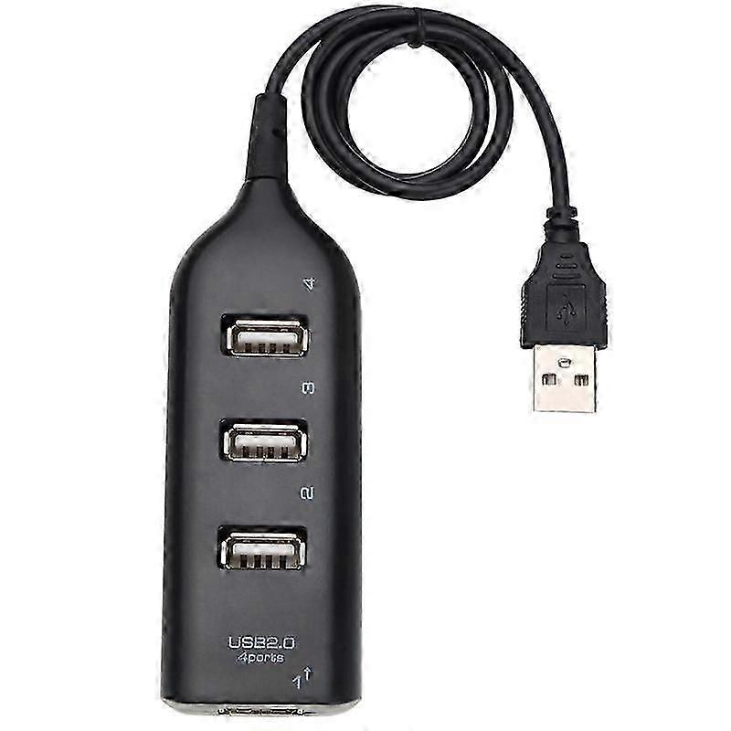 4portový USB Hub Socket Mini 2.0 vysokorychlostní adaptér pro notebook