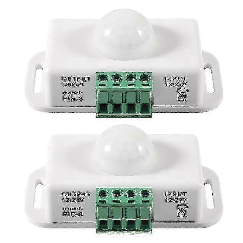 DC 12V/24V 8A Body Infrared PIR Motion Sensor Switch LED Light Strip Automatic,PIR Sensor LED Motion Sensor Switch
