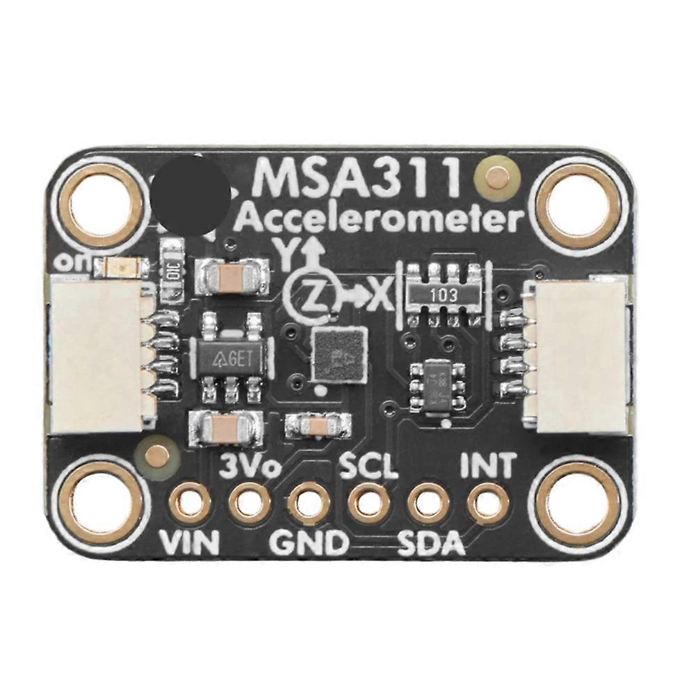 MSA311 Triaxial Accelerometer I2C for TEMMA QT/Qwiic Interface