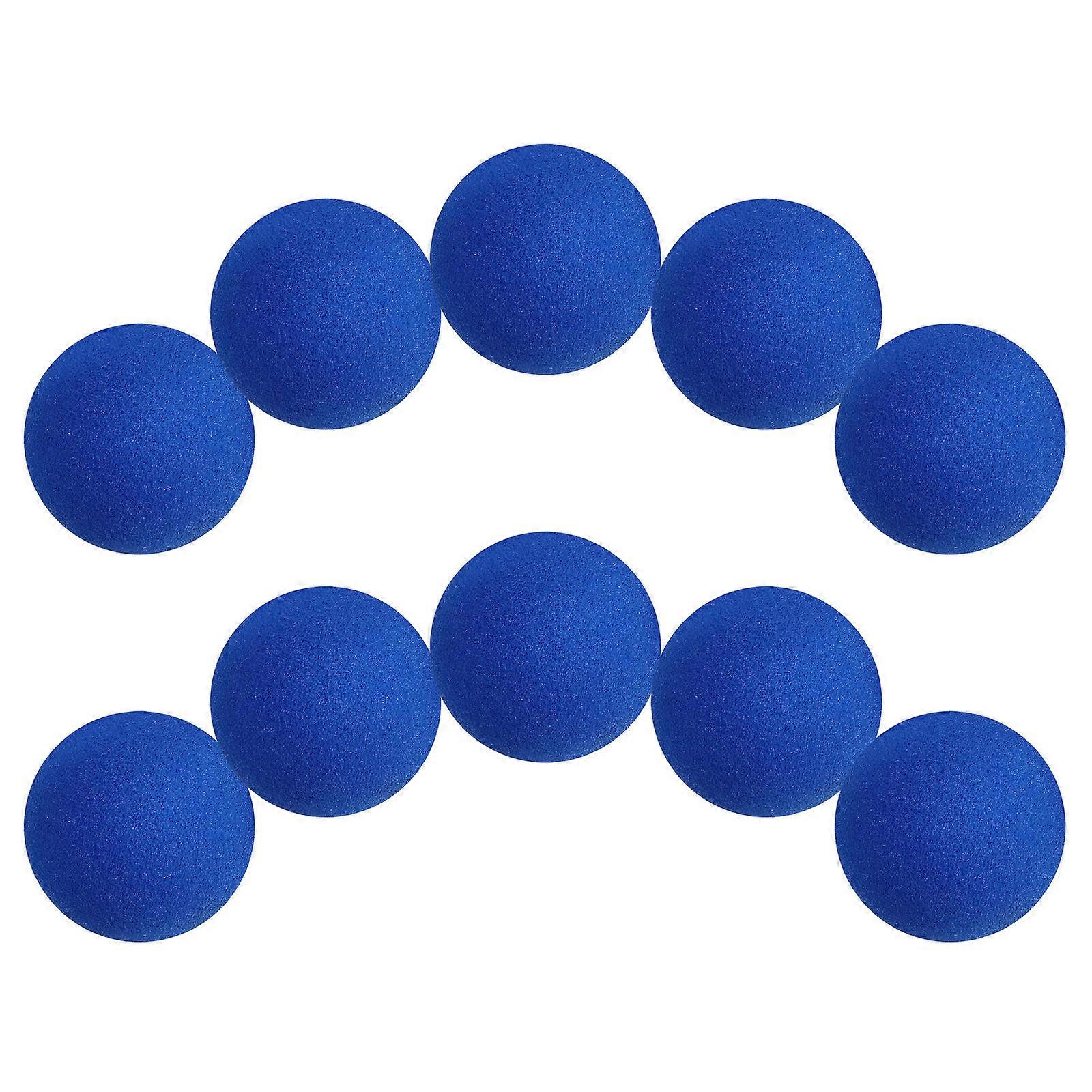 Sponge Ball Round Shaped for Performance 10Pcs Blue Set