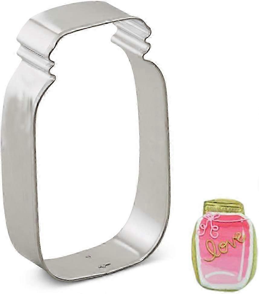 Cookie Cutters Jar Cookie Cutter, 4.5