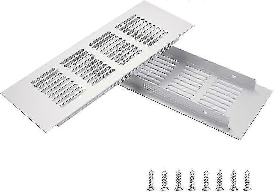 Rejilla de ventilación rectangular 20 x 8 cm