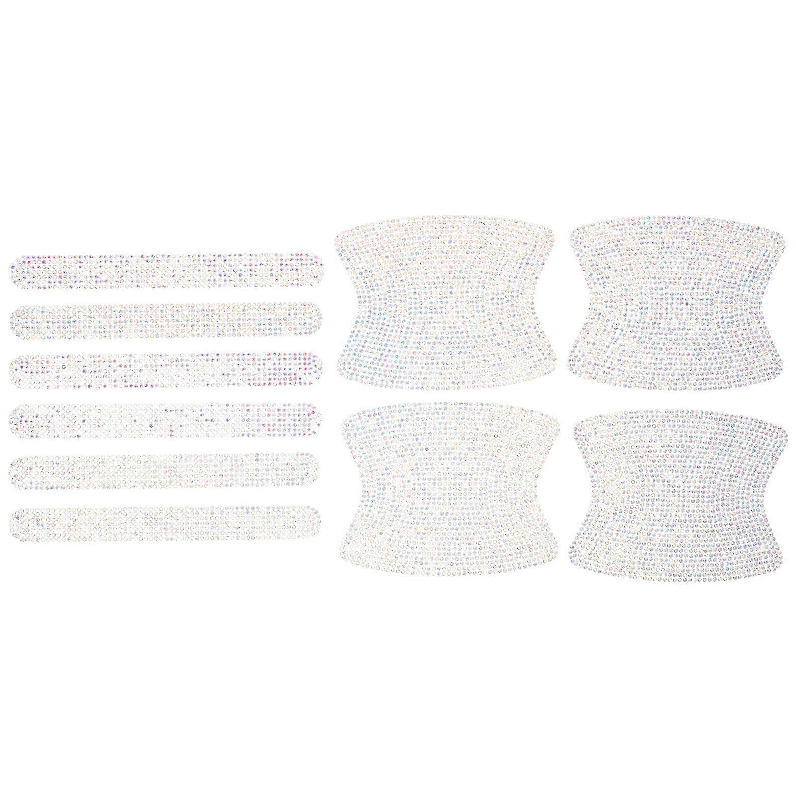 Car Door Handle Protector Anti-Collision Sticker Durable 1Set